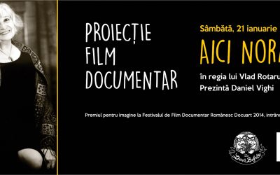 Proiecție film documentar: Aici Nora Iuga