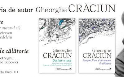 Seria de autor Gheorghe Crăciun, lansare la Timișoara