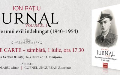 Ion Rațiu, Jurnal. Lansare de carte la Timișoara