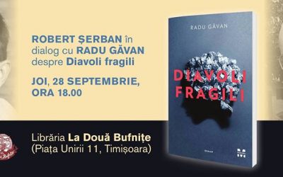 Diavoli fragili de Radu Găvan, lansare de carte