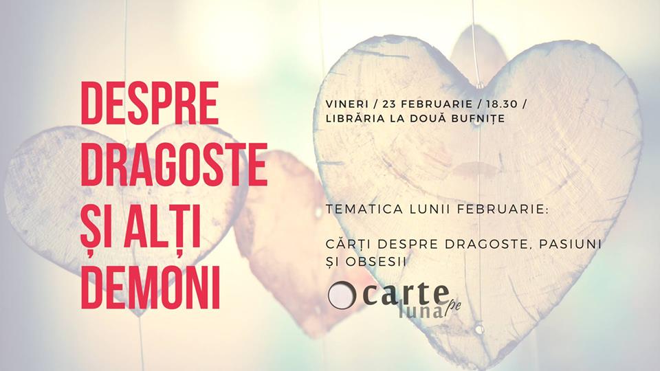 O carte pe lună #52. Vineri, 23 februarie 2018