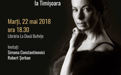 Scriitoarea și artista plastică Alina Gherasim la Timișoara