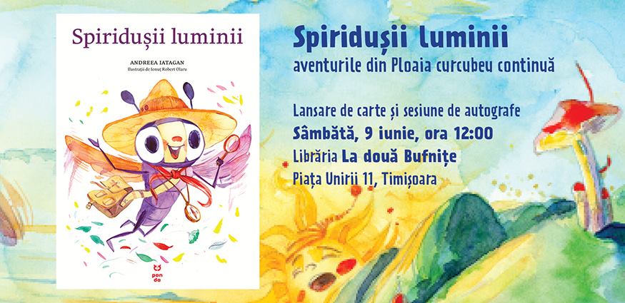 Spiridușii luminii – lansare de carte