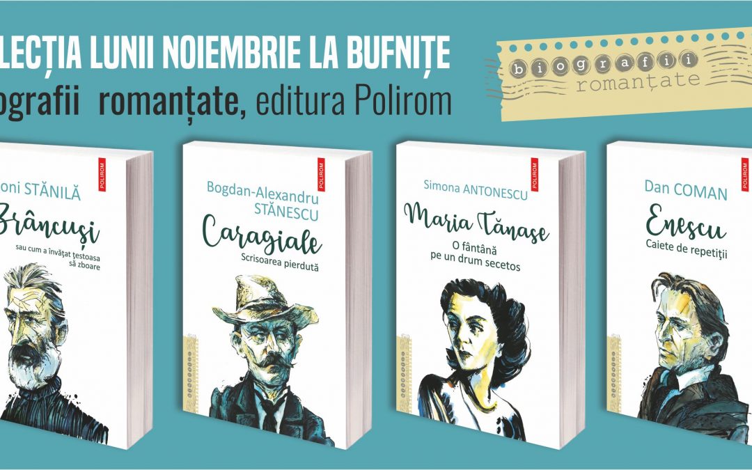 3 scriitori români contemporani vin săptămâna aceasta la Timișoara să lanseze colecția Biografii romanțate a editurii Polirom