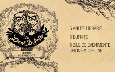 5 ani de librărie – 5 Bufnițe – 5 zile de evenimente offline & online
