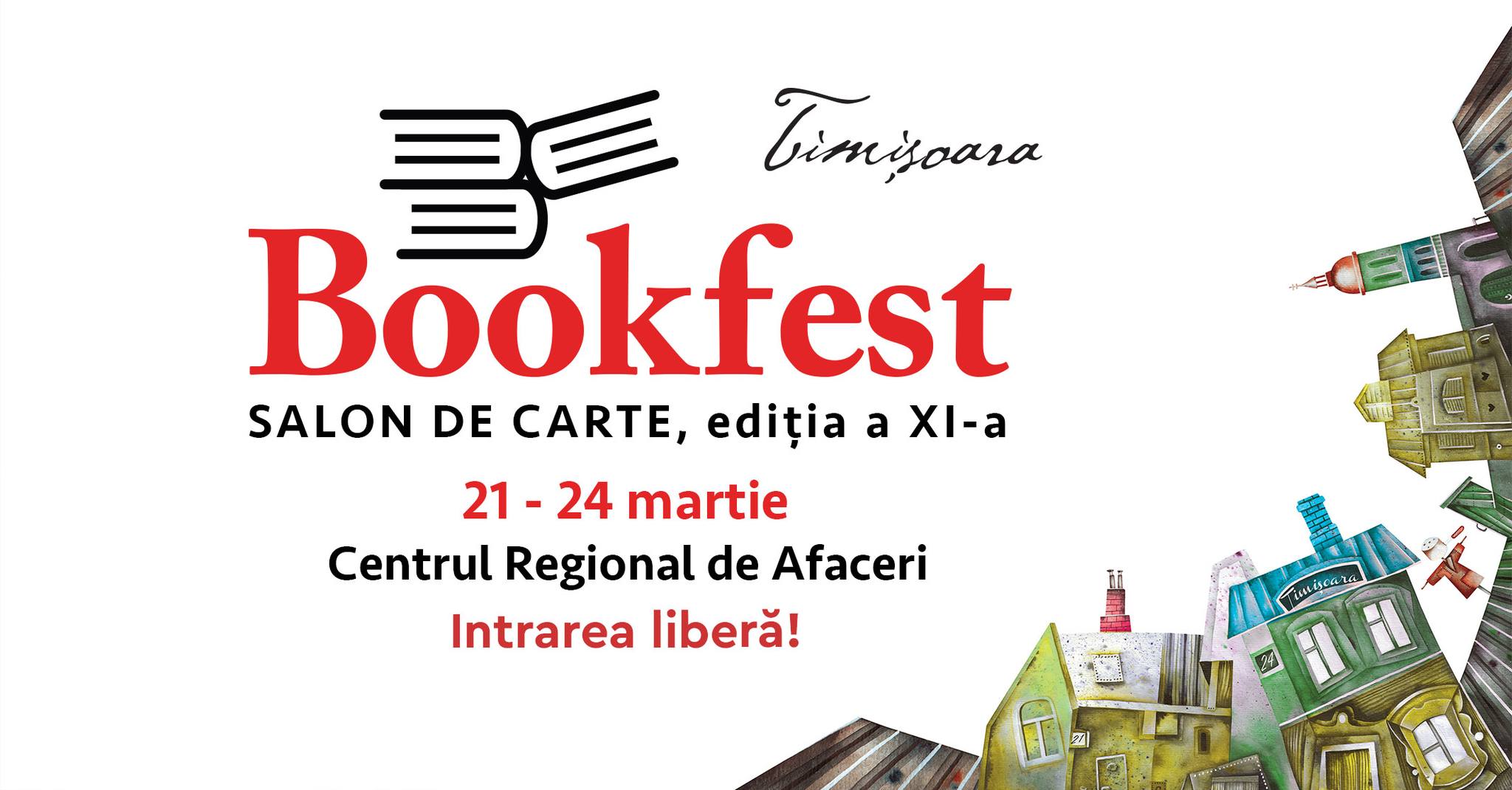 Bookfest deschide primăvara culturală la Timișoara LaDouaBufnite